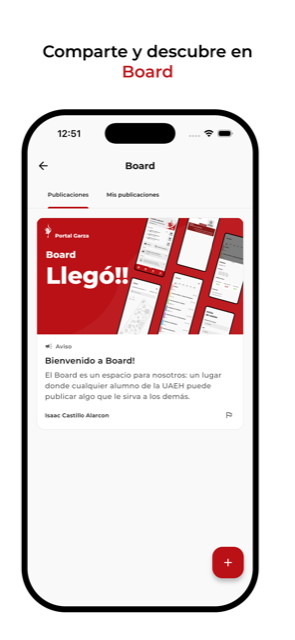 Publicaciones de la comunidad en Board
